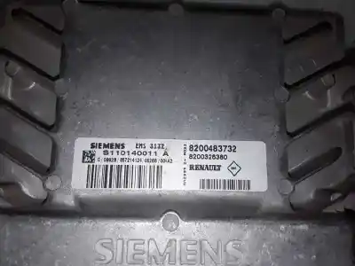 Second-hand car spare part ecu engine control for dacia logan 1.4 cat oem iam references 8200326380  8200483732