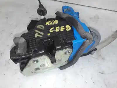 Peça sobressalente para automóvel em segunda mão fechadura da porta traseira direita por kia ceed tech 99 cv / 73 kw referências oem iam 81420a2000  