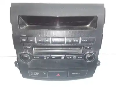 Pezzo di ricambio per auto di seconda mano impianto audio / radio cd per mitsubishi outlander (cw0) gx m-line di-d riferimenti oem iam   