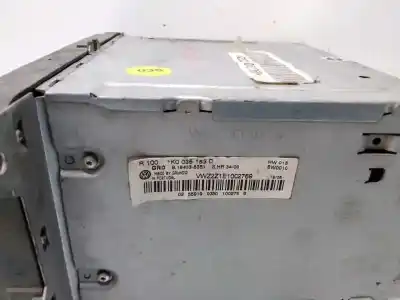 Second-hand car spare part audio system / radio cd for volkswagen caddy ka/kb (2k) 1.9 tdi oem iam references 1k0035153d  1k0035153d