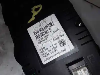 Recambio de automóvil de segunda mano de CUADRO INSTRUMENTOS para VOLKSWAGEN CRAFTER CHASIS / CAJA ABIERTA  referencias OEM IAM 2E0920841S  