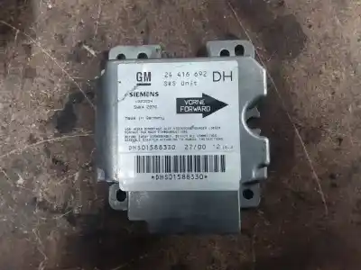 Second-hand car spare part AIRBAG CONTROL UNIT for OPEL COMBO  OEM IAM references 24416692  
