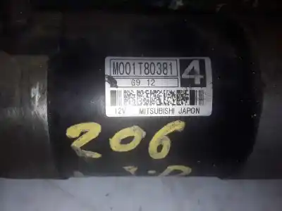 Second-hand car spare part STARTER MOTOR for PEUGEOT 106 (S1)  OEM IAM references M001T80381  