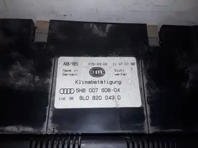 Second-hand car spare part heating / air conditioning control panel for audi a3 (8l) 1.9 tdi oem iam references 8l0820043d  