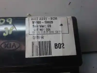 Pezzo di ricambio per auto di seconda mano modulo elettronico per kia ceed 1.6 crdi cat riferimenti oem iam 954001h020  