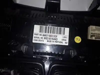 Second-hand car spare part HEATING / AIR CONDITIONING CONTROL PANEL for FORD FOCUS LIM. (CB8)  OEM IAM references BM5T18C612CF  