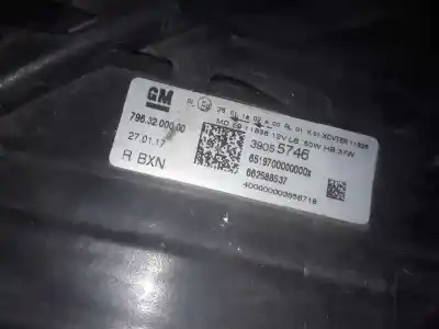 İkinci el araba yedek parçası SAG FAR için OPEL ASTRA K LIM. 5TÜRIG  OEM IAM referansları 662588537  