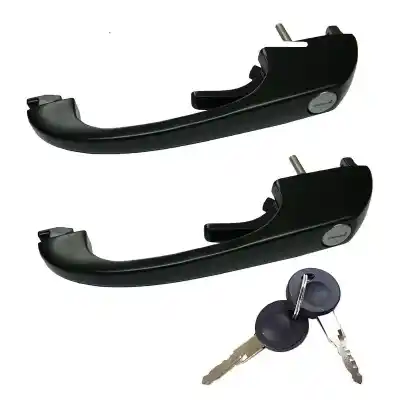 Peça sobressalente para automóvel em segunda mão puxador exterior dianteiro esquerdo por volkswagen t3 multivan syncro 76 cv referências oem iam 1bm837205  