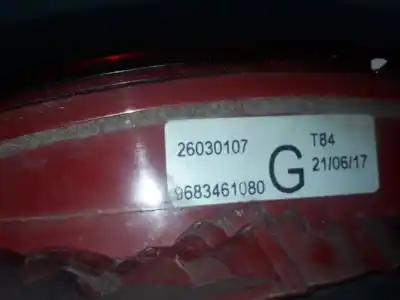 Pezzo di ricambio per auto di seconda mano luce di coda interna sinistra per peugeot 3008 confort riferimenti oem iam 9683461080