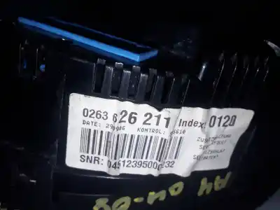 Second-hand car spare part dashboard for audi a4 avant (8e) 2.0 tdi [2.0 ltr. - 103 kw tdi] oem iam references 0263626211  