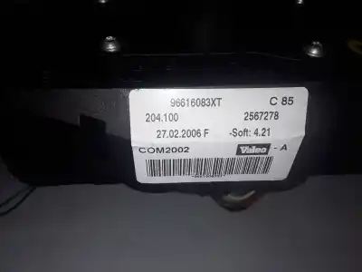 Pièce détachée automobile d'occasion contacteur tournant d'airbag pour peugeot 1007  références oem iam 96616083xt  