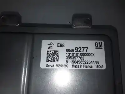 Tweedehands auto-onderdeel ecu motorcontroller voor opel corsa e selection ecoflex oem iam-referenties 55489277  