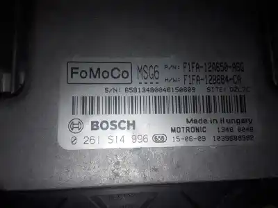 Second-hand car spare part ecu engine control for ford focus motor 1.0 ltr. - 92 kw ecoboost cat oem iam references f1fa12a650asg  0261s14996