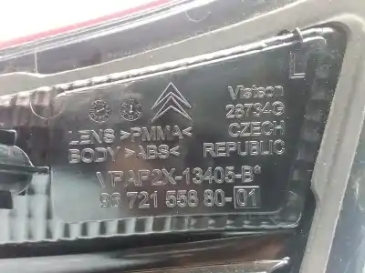 Second-hand car spare part interior left tailgate light for citroen c4 lim. 1.6 hdi fap oem iam references 967215588001  