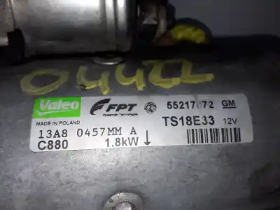 Second-hand car spare part starter motor for opel corsa d enjoy oem iam references 55217672  