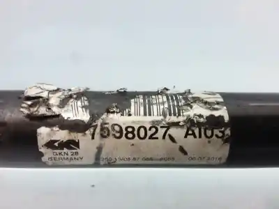 Автозапчасти б/у передняя левая трансмиссия за bmw x4 (f26) xdrive 20 d ссылки oem iam 7598027