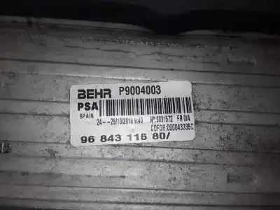 Автозапчасти б/у интеркулер за citroen c3 picasso exclusive ссылки oem iam 9684311680
