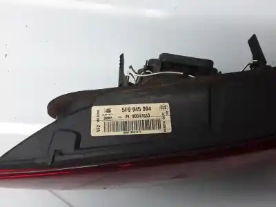 Second-hand car spare part right tailgate light for seat leon (5f1) seat leon cupra oem iam references 5f9945094  