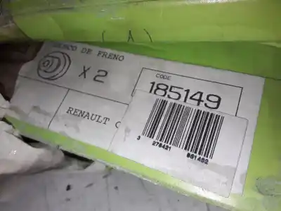 Автозапчасти б/у задний тормозной диск за renault clio ii fase ii (b/cb0) 2.0 16v ссылки oem iam 7700780078  