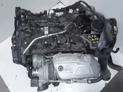 Second-hand car spare part complete engine for alfa romeo mito  oem iam references 955a2000  
