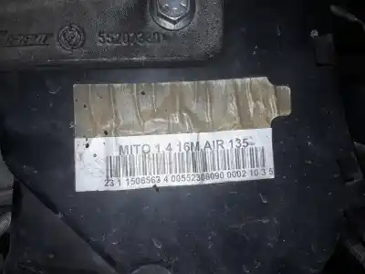 Second-hand car spare part complete engine for alfa romeo mito  oem iam references 955a2000  