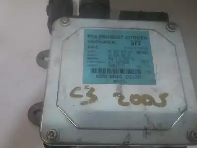 Second-hand car spare part ECU ENGINE CONTROL for PEUGEOT 206 CC  OEM IAM references 9655757780  