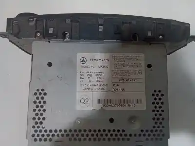 Gebrauchtes Autoersatzteil AUDIOSYSTEM / RADIO-CD zum MERCEDES-BENZ CLASE C (W203) SPORTCOUPE  OEM-IAM-Referenzen A2038704589  