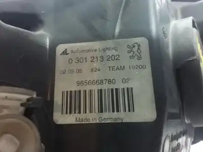 Pièce détachée automobile d'occasion FEU DROIT pour PEUGEOT 407  Références OEM IAM 9656668780  
