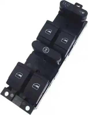 Second-hand car spare part LEFT FRONT POWER WINDOW SWITCH for VOLKSWAGEN GOLF IV BERLINA (1J1)  OEM IAM references 1J4959857B  