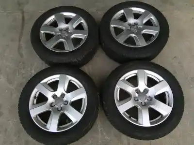 Pièce détachée automobile d'occasion jeu de jantes pour audi a6 berlina (4b2) 2.5 tdi quattro références oem iam 4g0601025l 225/55 r17 101v 7 , 5jx17h2 et37 