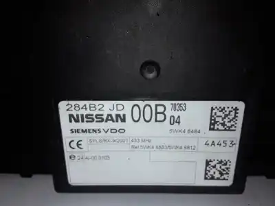Pezzo di ricambio per auto di seconda mano MODULO COMFORT per NISSAN QASHQAI / QASHQAI +2 I (J10, NJ10, JJ10E)  Riferimenti OEM IAM 284B2JD00B  