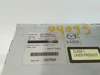 Pezzo di ricambio per auto di seconda mano impianto audio / radio cd per mazda 6 lim. (gh) 2.0 crtd 140cv active riferimenti oem iam 1007543