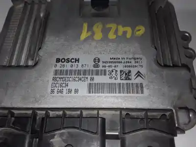 Pezzo di ricambio per auto di seconda mano centralina motore per citroen berlingo cuadro sx riferimenti oem iam 9664618080