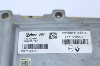 Second-hand car spare part ecu engine control for renault clio iv technofeel oem iam references 237103353r  237103352r