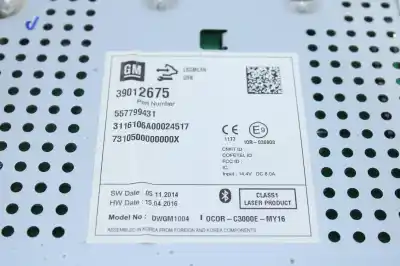 Gebrauchtes Autoersatzteil audiosystem / radio-cd zum opel corsa e 1.4 oem-iam-referenzen 39012675 557799431 0c0rc3000emy16 