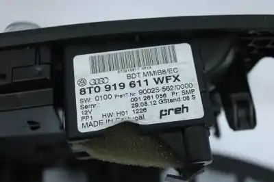 Peça sobressalente para automóvel em segunda mão comandos de alavanca por audi q5 (8r) 2.0 tdi advance quattro (130kw) referências oem iam 8t0919611wfx
