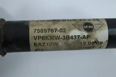 Second-hand car spare part front left transmission for mini mini (r56) one oem iam references 758976702  