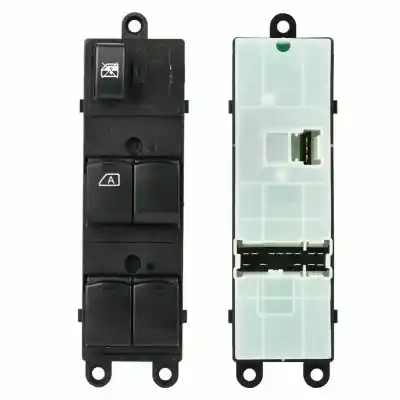 Peça sobressalente para automóvel em segunda mão BOTÃO / INTERRUPTOR ELEVADOR VIDRO DIANTEIRO ESQUERDO por NISSAN QASHQAI (J10)  Referências OEM IAM 25401BB65B  