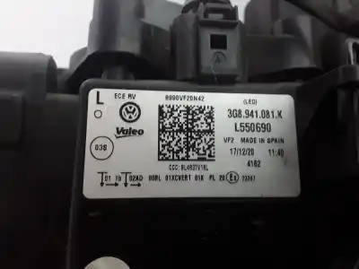 Tweedehands auto-onderdeel linker koplamp voor volkswagen arteon (3h7, 3h8) 2.0 tdi oem iam-referenties 3g8941081k  