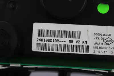 Peça sobressalente para automóvel em segunda mão quadrante por dacia duster ii comfort referências oem iam 248108019r  