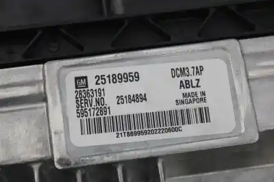 Second-hand car spare part ecu engine control for chevrolet cruze  oem iam references 25189959 28363191 595172891 