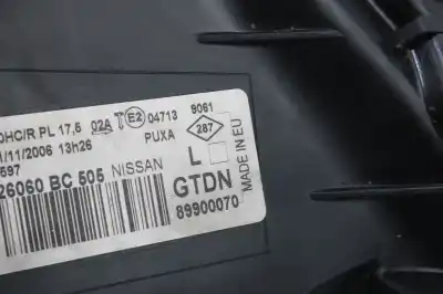 Peça sobressalente para automóvel em segunda mão farol / farolim esquerdo por nissan micra (k12e) visia referências oem iam 26060bc505