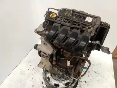 Second-hand car spare part complete engine for renault clio iii 1.2 16v e85 cat (etanol) oem iam references d4f740  