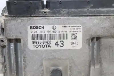 Peça sobressalente para automóvel em segunda mão centralina de motor uce por toyota aygo x-cite referências oem iam 896610h430