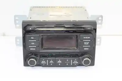 Second-hand car spare part audio system / radio cd for kia rio basic oem iam references 961701w700ca  