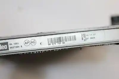 Second-hand car spare part water radiator for peugeot 308 envy oem iam references 9657576580