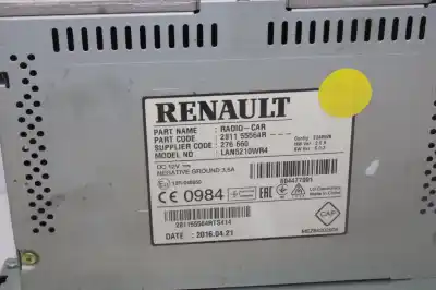 Second-hand car spare part multifunction display for renault captur adventure oem iam references 281155564r  