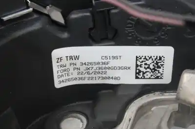 Second-hand car spare part steering wheel for ford focus 1.0 ecoboost oem iam references 21816000129  jx7j3600gdjgrx