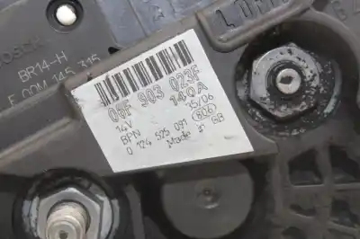 Автозапчастина б/у генератор для volkswagen caddy ka/kb (2k) 1.9 tdi посилання на oem iam 06f903023f  0124525091