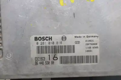 Pezzo di ricambio per auto di seconda mano centralina motore per citroen jumpy 2.0 combi confort 5/6 plazas [2.0 ltr. - 80 kw hdi] riferimenti oem iam 9644853080  0281010816